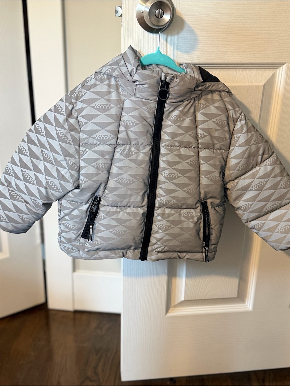 Kith Kids reflective Mini Puffer 3T